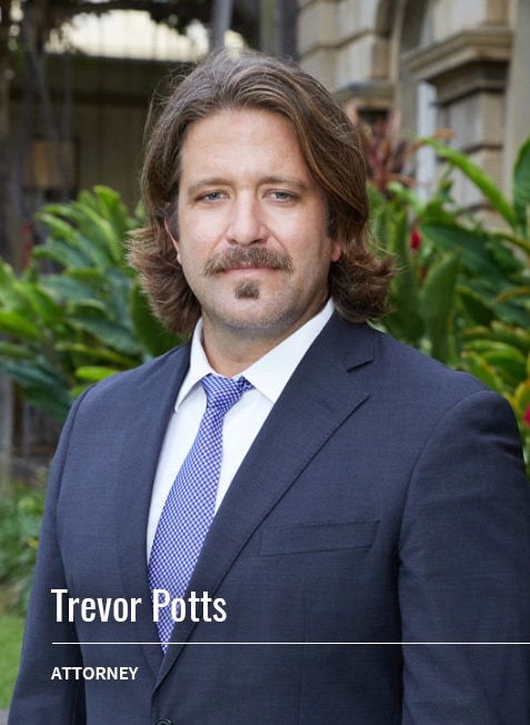 Honolulu Personal Injury Attorney Trevor Potts